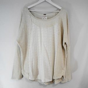Free People Luella Heavyweight Pullover Sweater